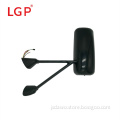 Black door rearview mirror assembly LH for Kenworth T660/T600 electric with heater